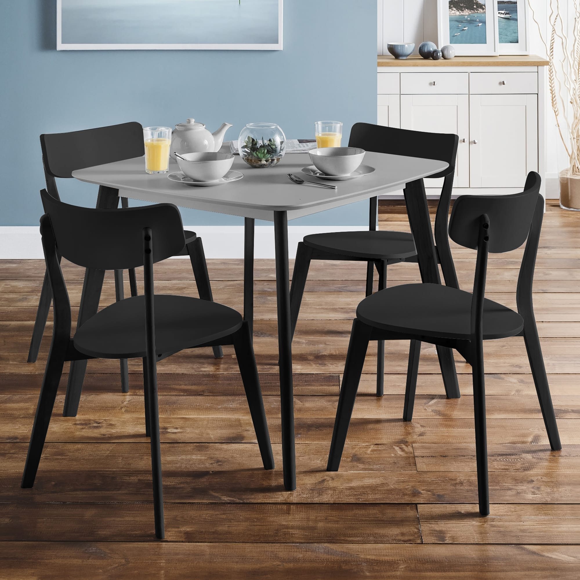 Set of 2 Casa Black Dining Chairs