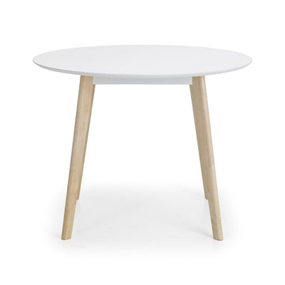 Casa Round Dining Table White/Oak