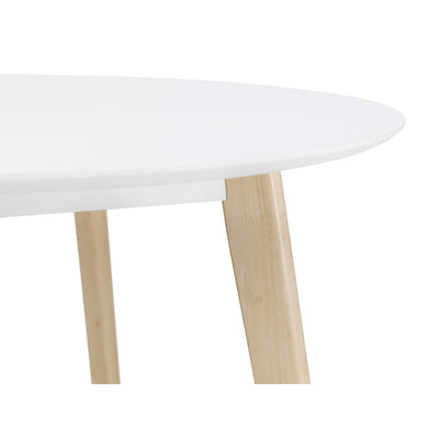 Casa Round Dining Table White/Oak