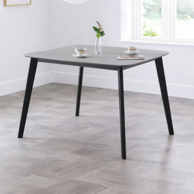 Casa Rectangular Dining Table - Grey/Black