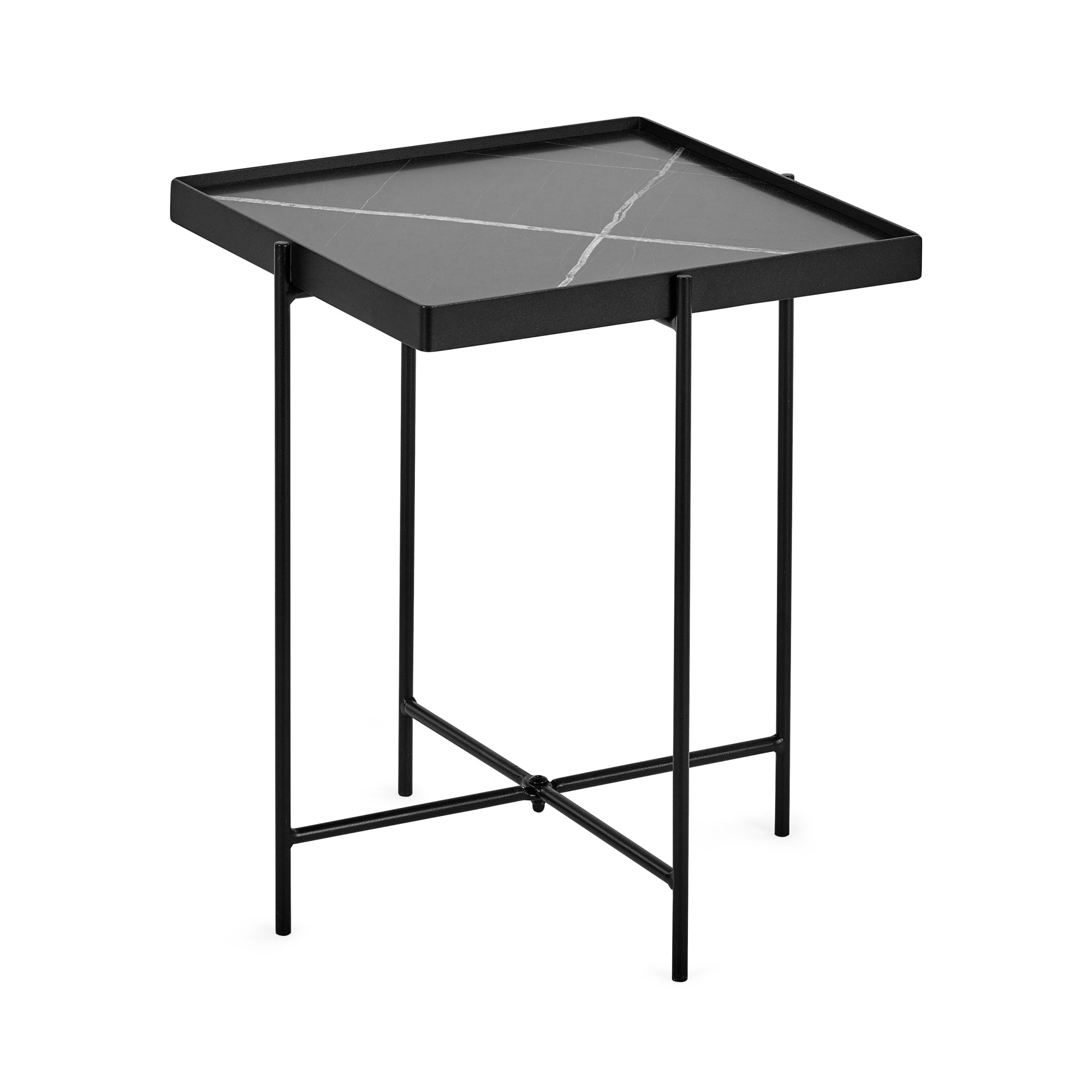 Celia Square 47cm Side Table