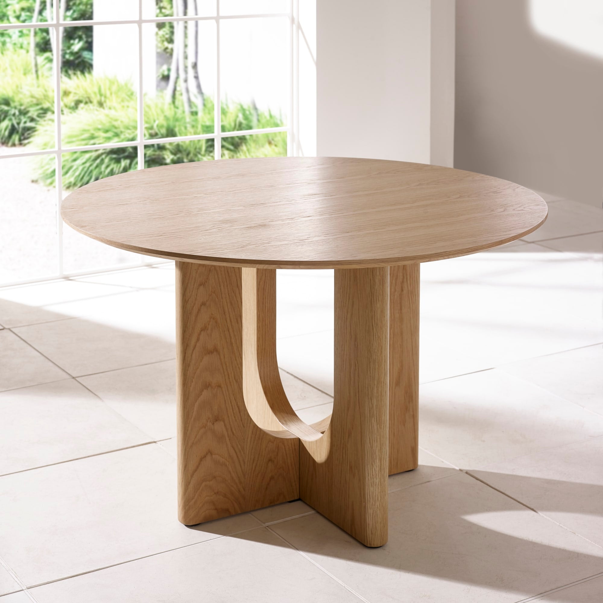 Cellini Oak 120cm Round Dining Table