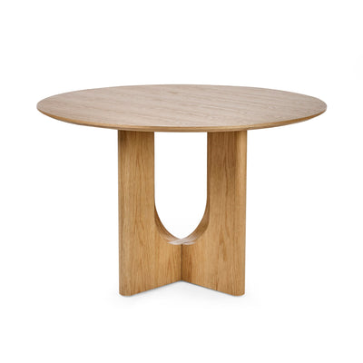 Cellini Oak 120cm Round Dining Table