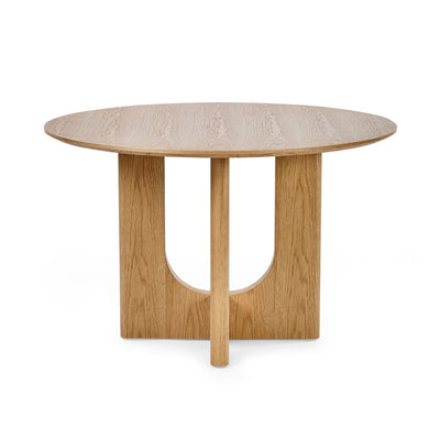 Cellini Oak 120cm Round Dining Table