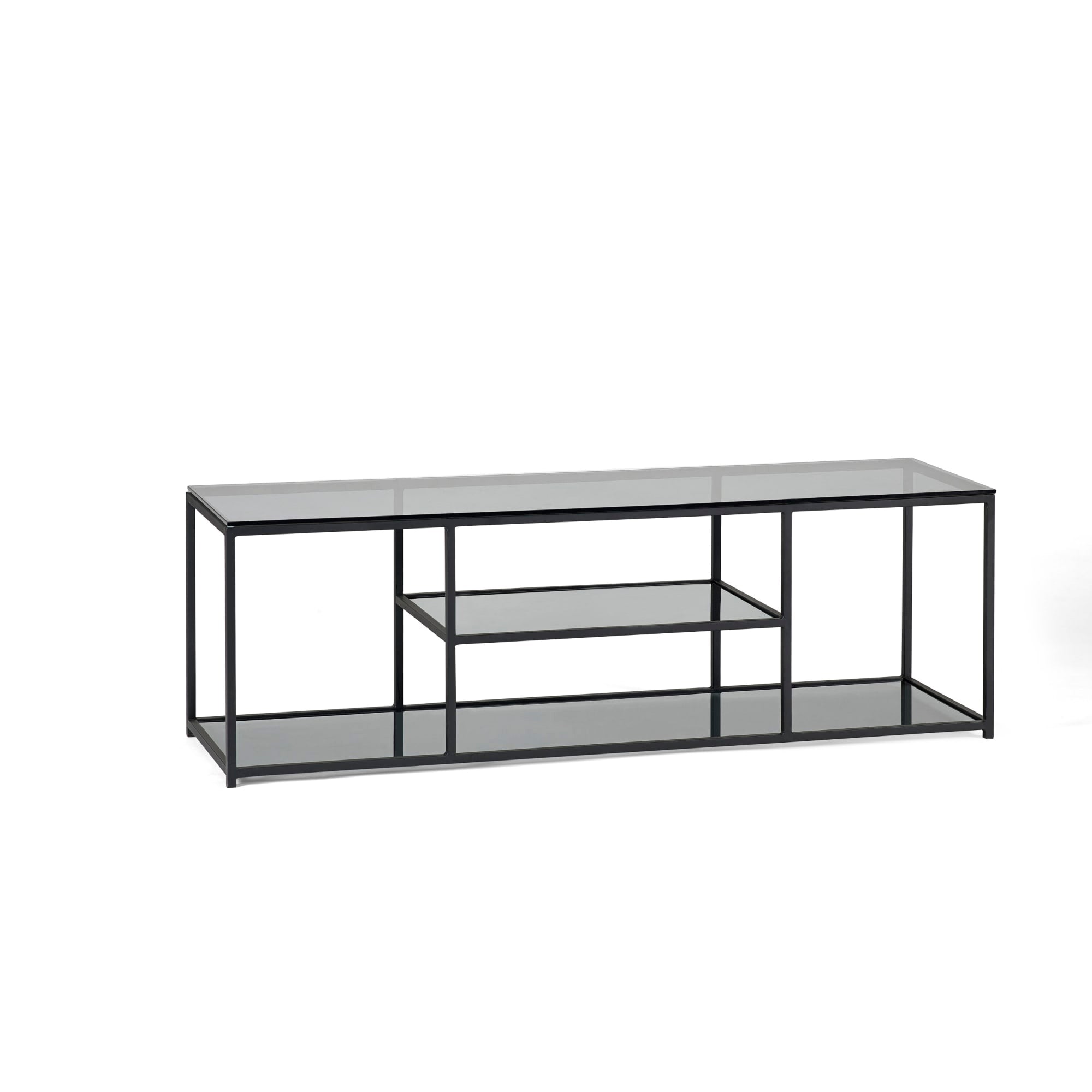 Chicago Tv Unit Smoked Glass