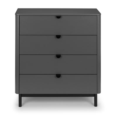 Chloe Storm Grey 4 Drawer Chest