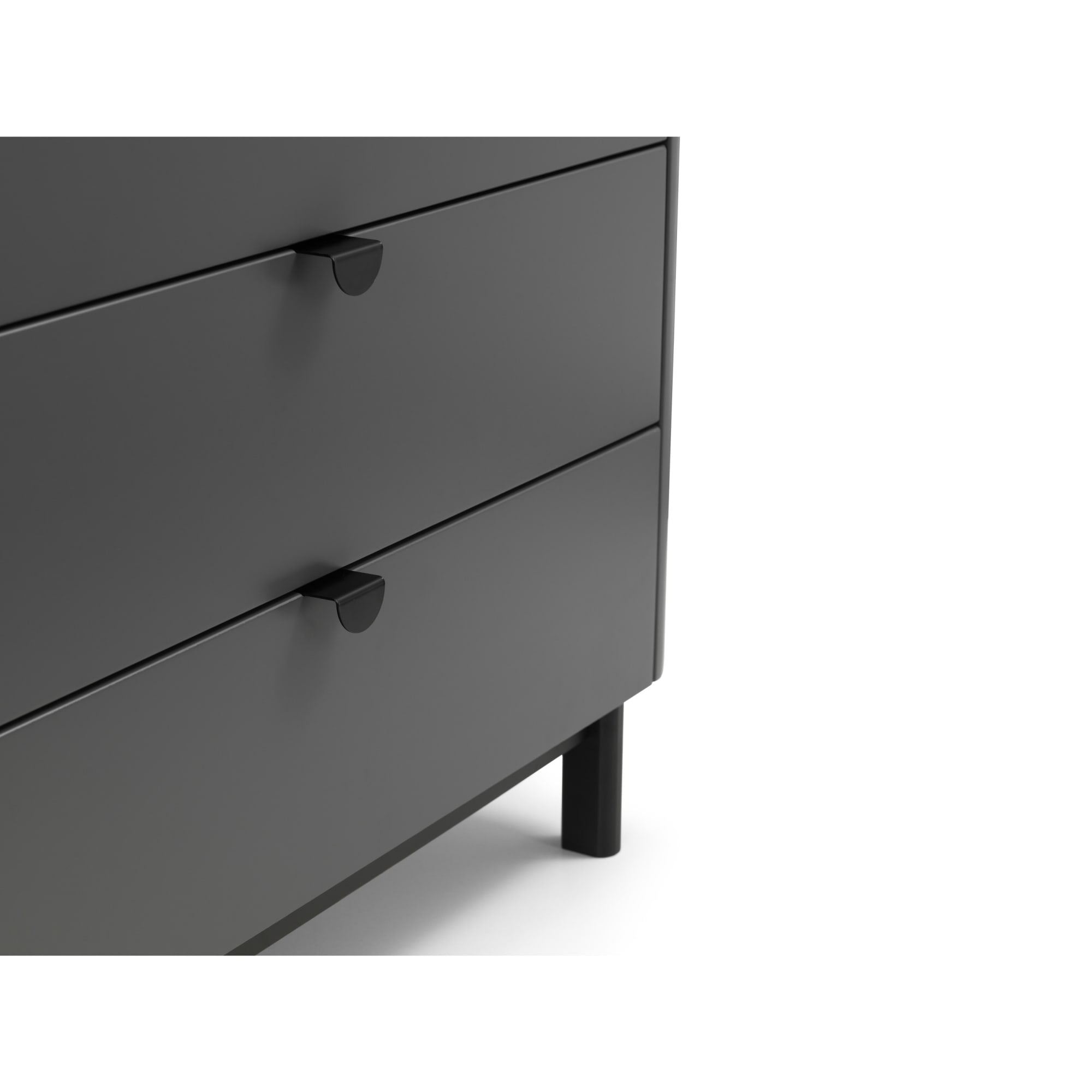 Chloe Storm Grey 4 Drawer Chest