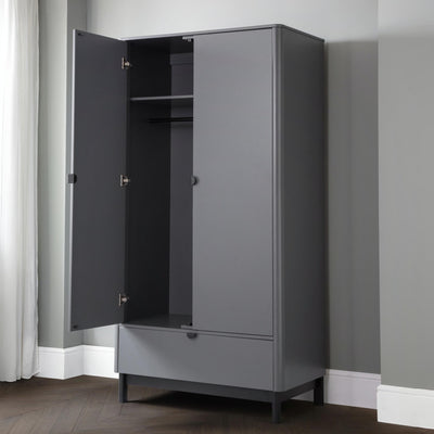 Chloe 2 Door 1 Drawer Wardrobe
