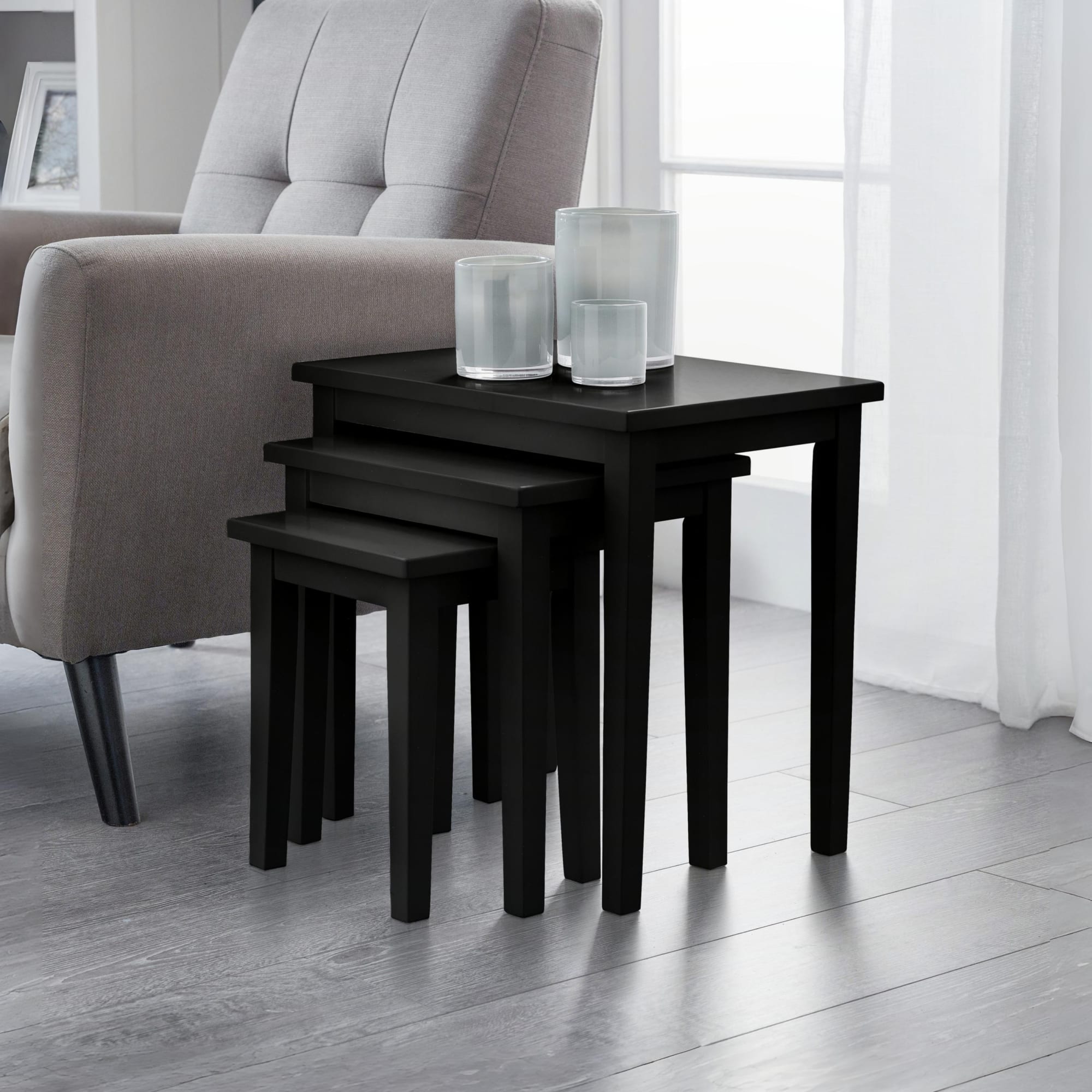 Cleo Nest Of Tables - Black