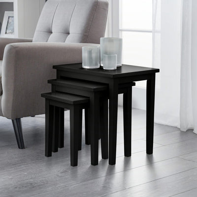 Cleo Nest Of Tables - Black