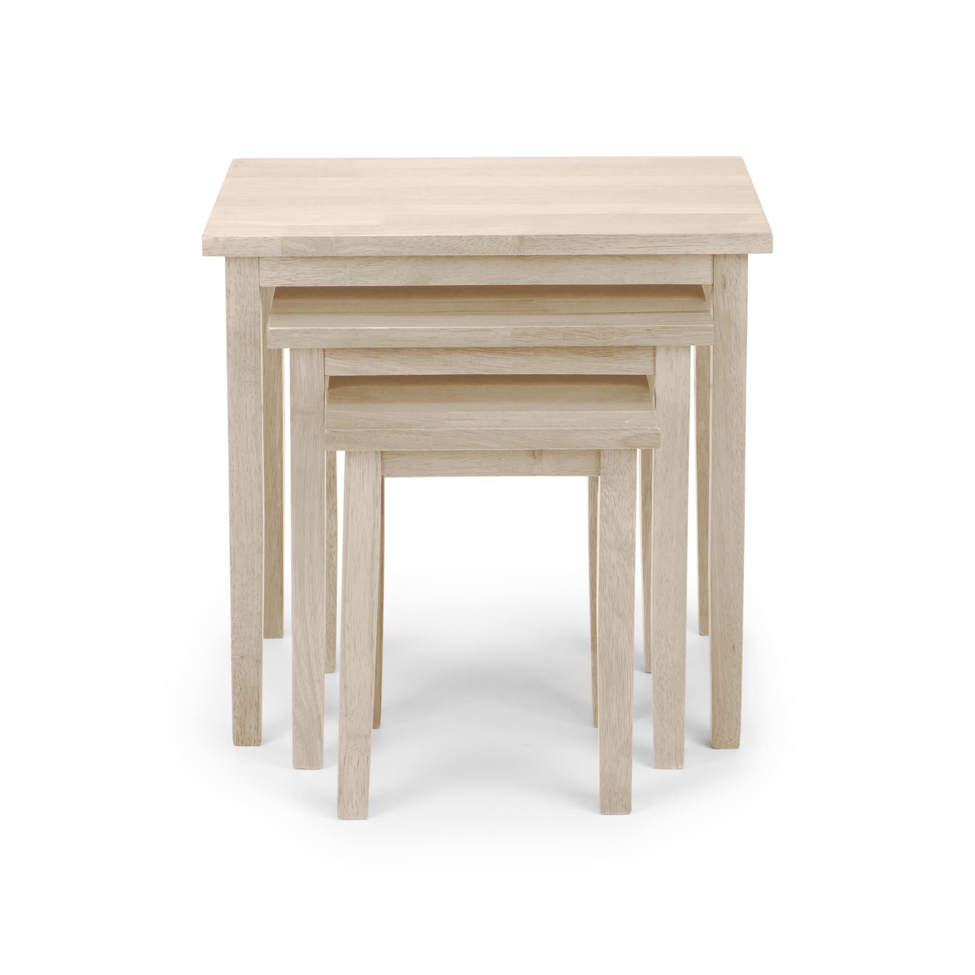Cleo White Wash Nest of Tables
