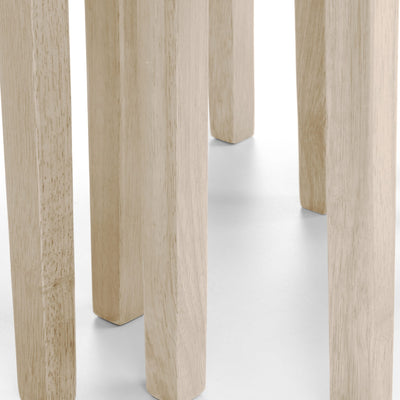Cleo White Wash Nest of Tables
