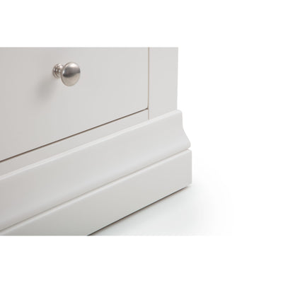 Clermont 4+3 Drawer Chest - Surf White