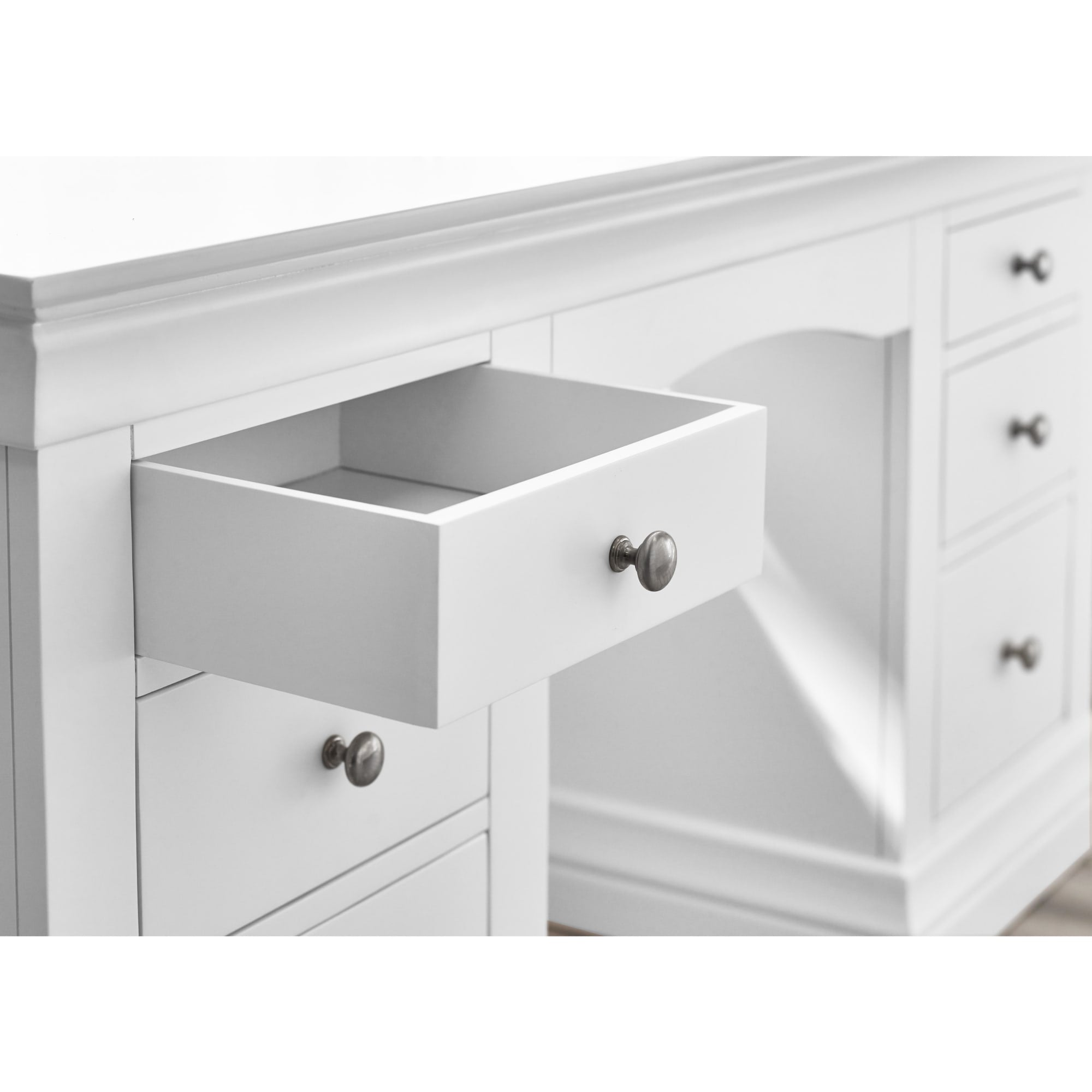 Clermont Dressing Table - Surf White