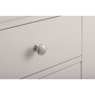 Clermont 3+2 Drawer Chest - Light Grey