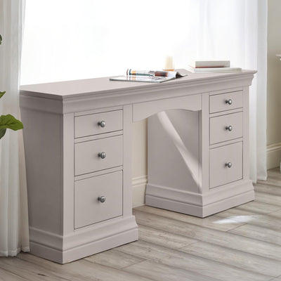 Clermont Dressing Table - Light Grey