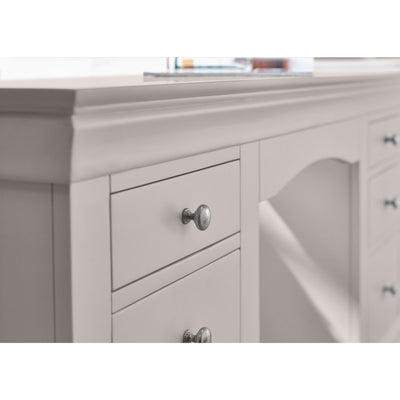 Clermont Dressing Table - Light Grey