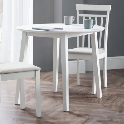 Coast White Dropleaf Table