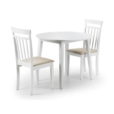 Coast White Dropleaf Table