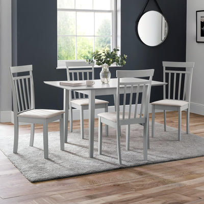Set Of 2 Coast Grey Dining Chairs