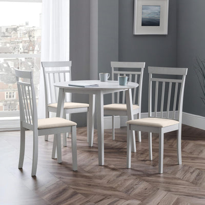 Set Of 2 Coast Grey Dining Chairs