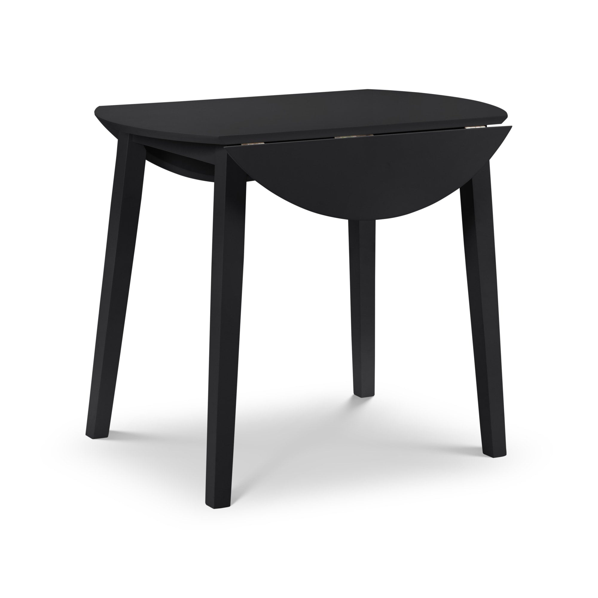 Coast Black Dropleaf Table