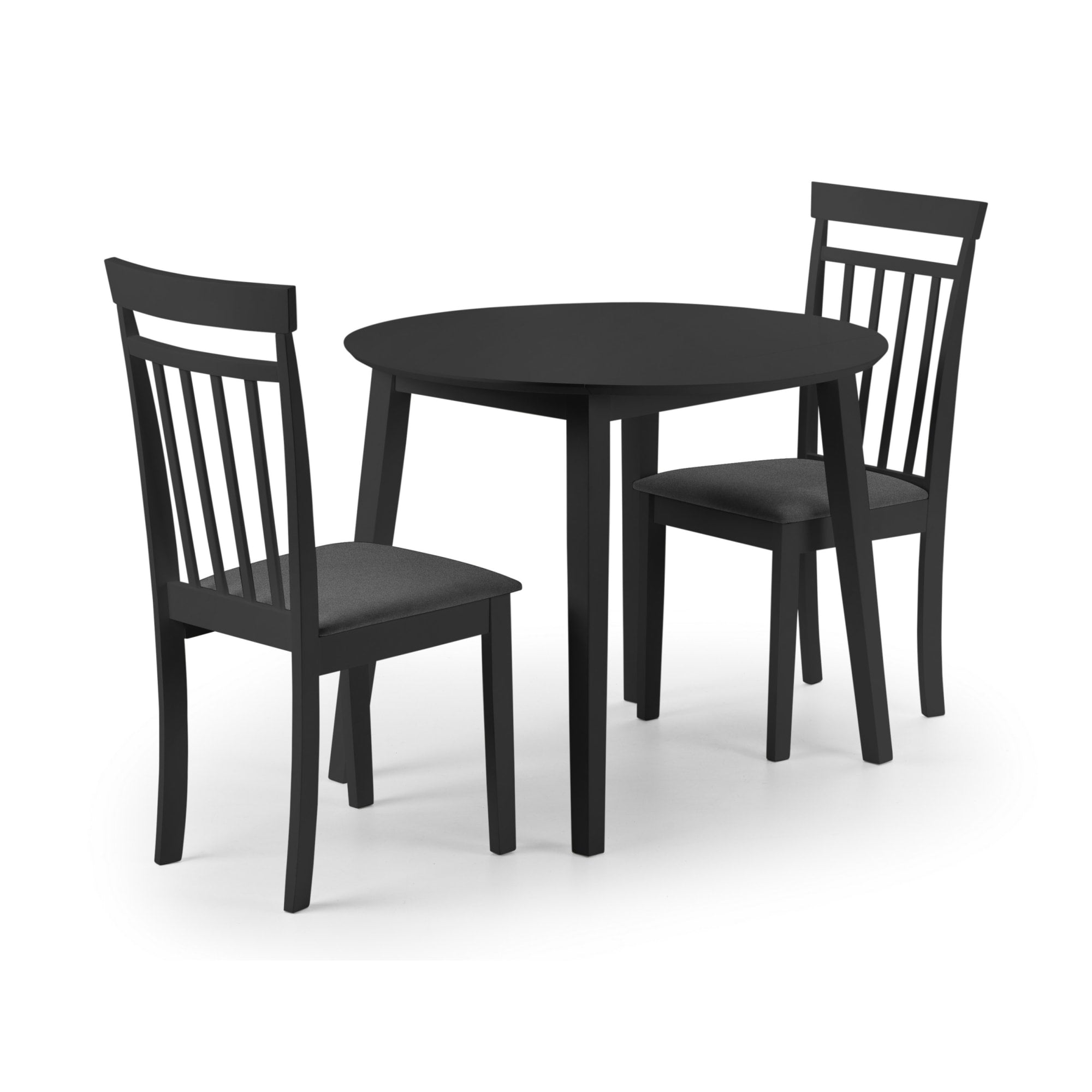 Coast Black Dropleaf Table