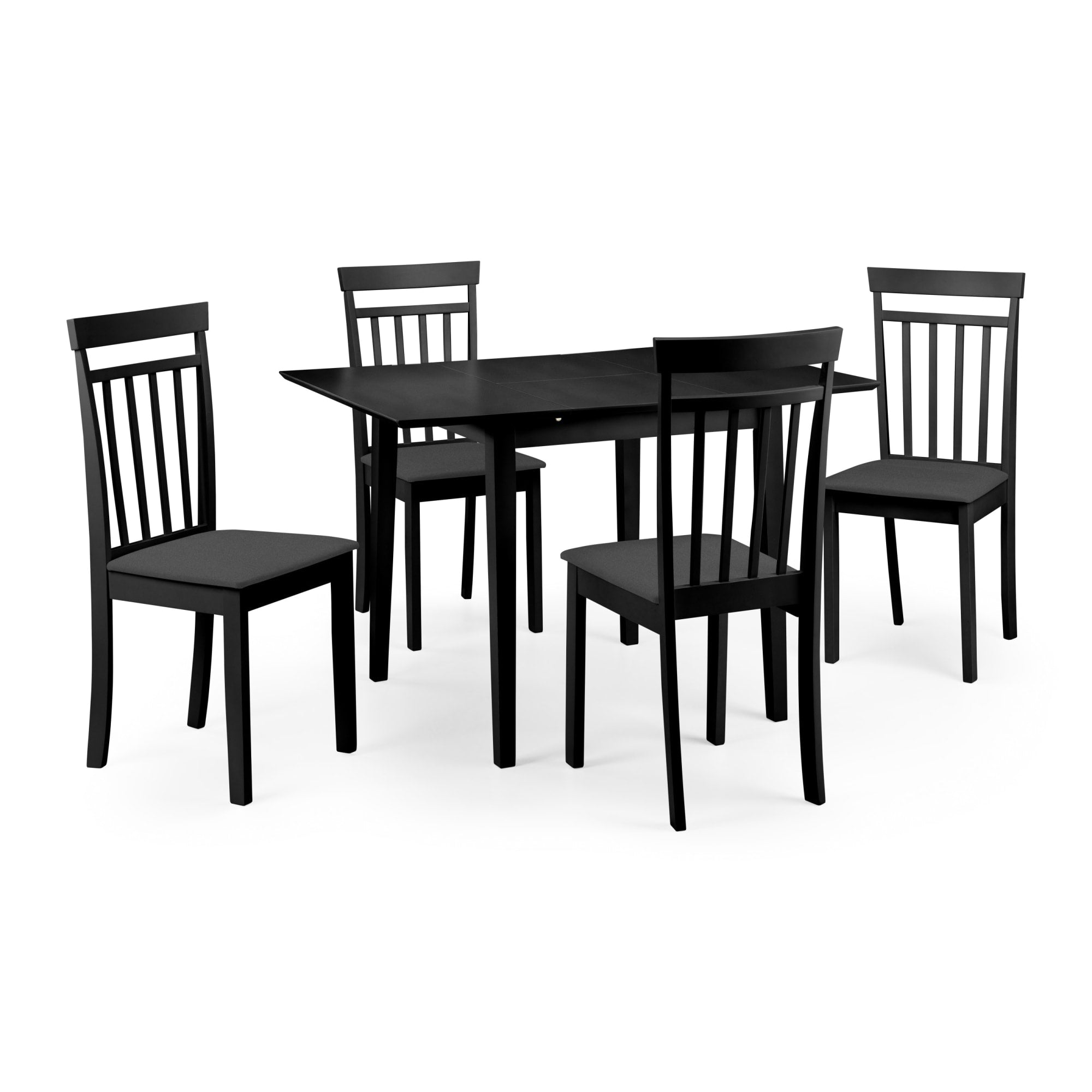 Set Of 2 Coast Black Dining Chairs