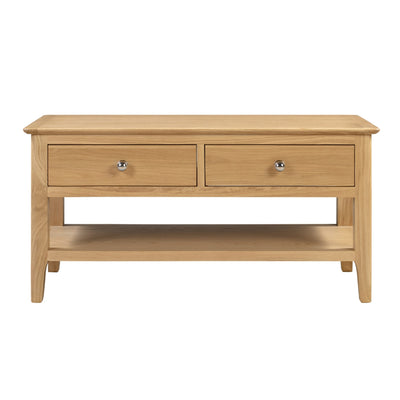 Cotswold Coffee Table With 2 Drawers