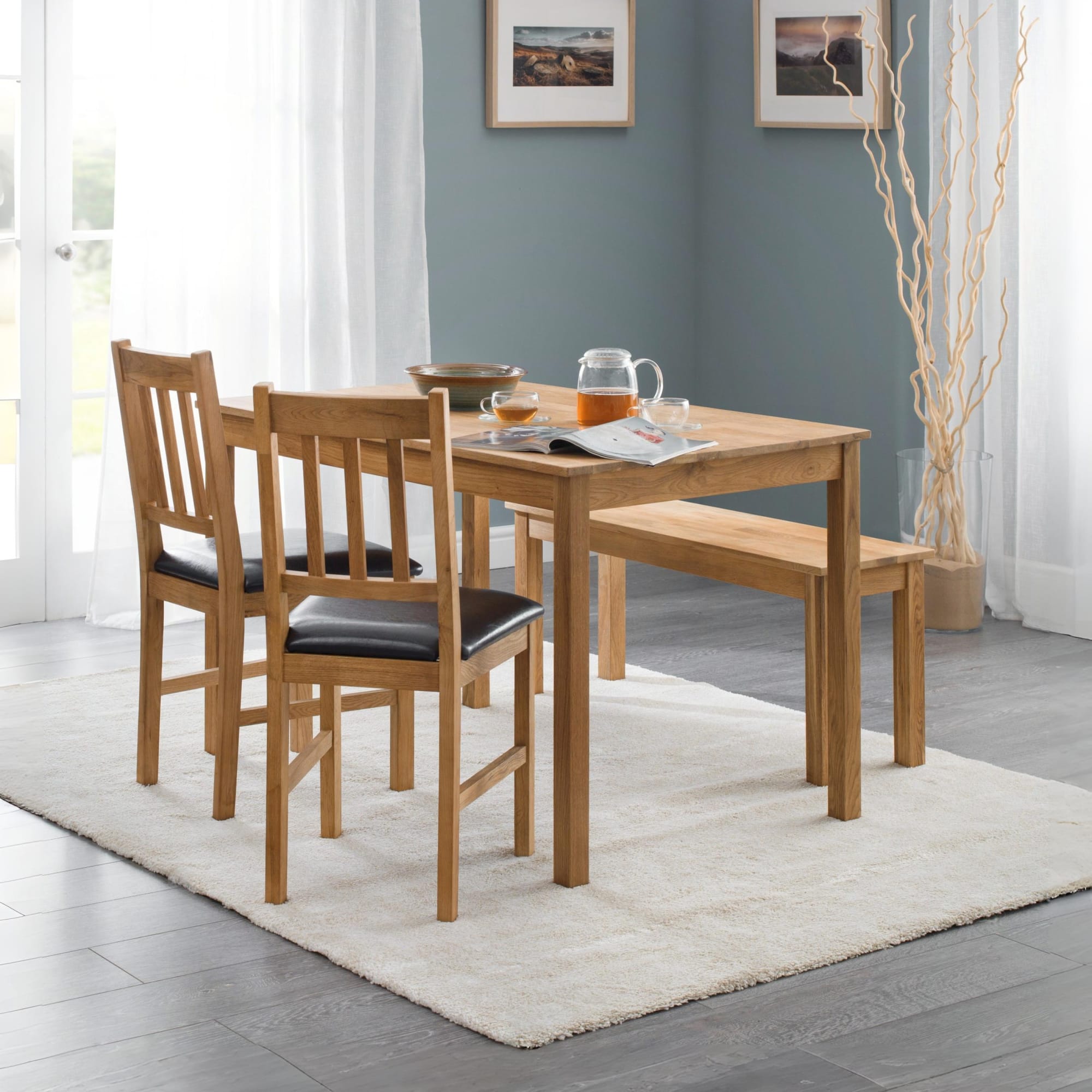 Coxmoor Rectangular Dining Table - Oak