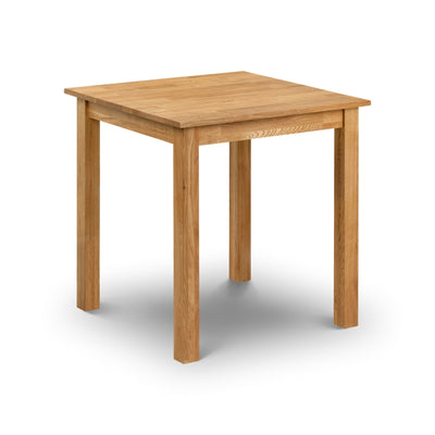 Coxmoor 75cm Square Dining Table - Oak