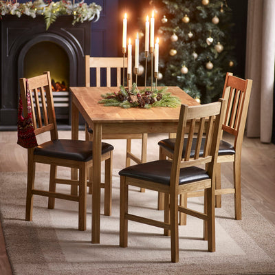 Set Of 2 Coxmoor Chairs - Oak