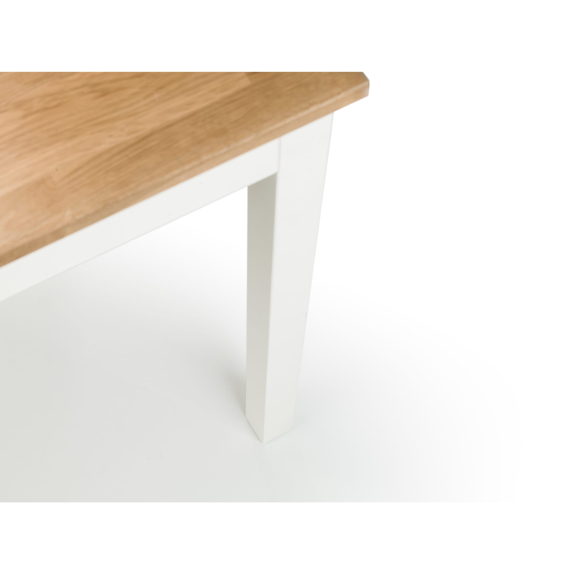 Coxmoor Rectangular Dining Table - Ivory & Oak