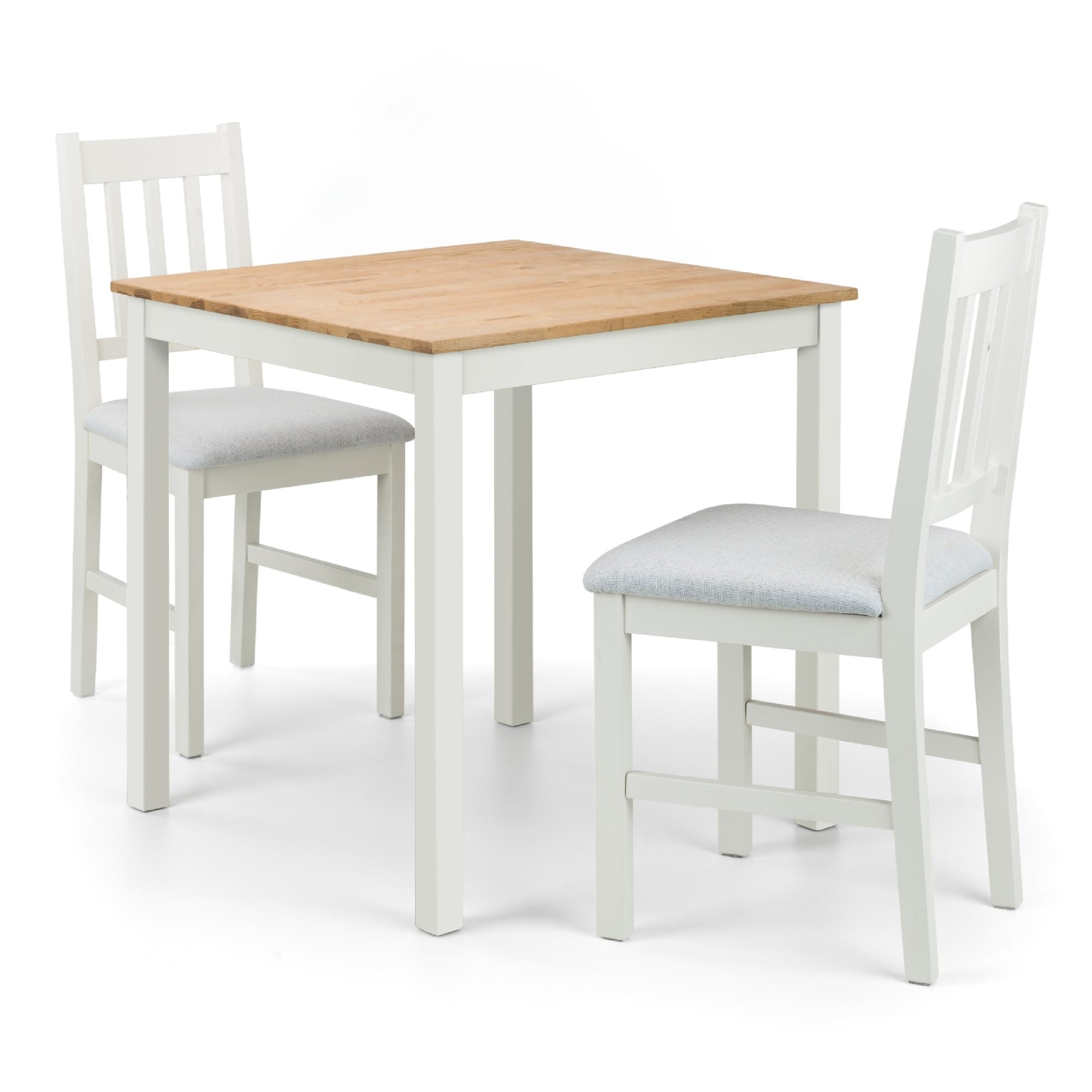 Coxmoor 75cm Square Dining Table - Ivory & Oak