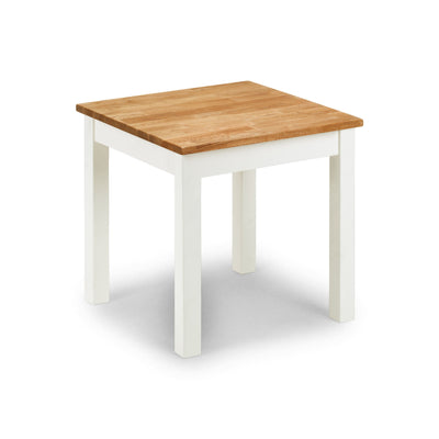 Coxmoor Lamp Table - Ivory & Oak
