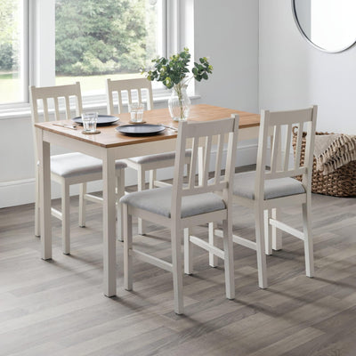 Set Of 2 Coxmoor Dining Chairs - Ivory