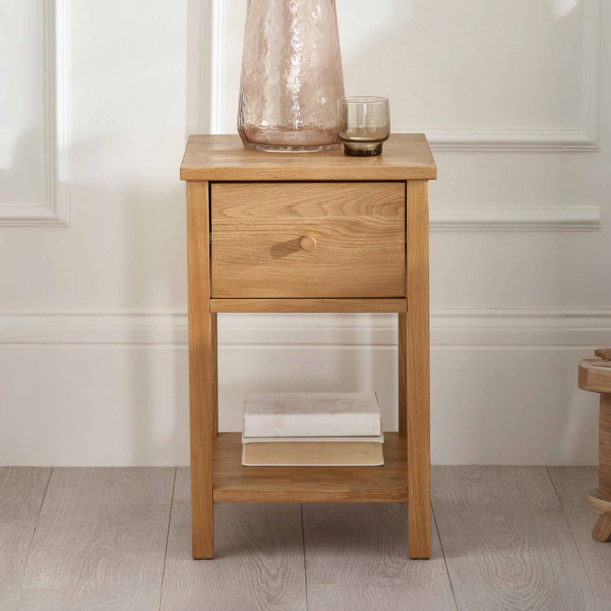 Coxmoor 1 Drawer - Oak