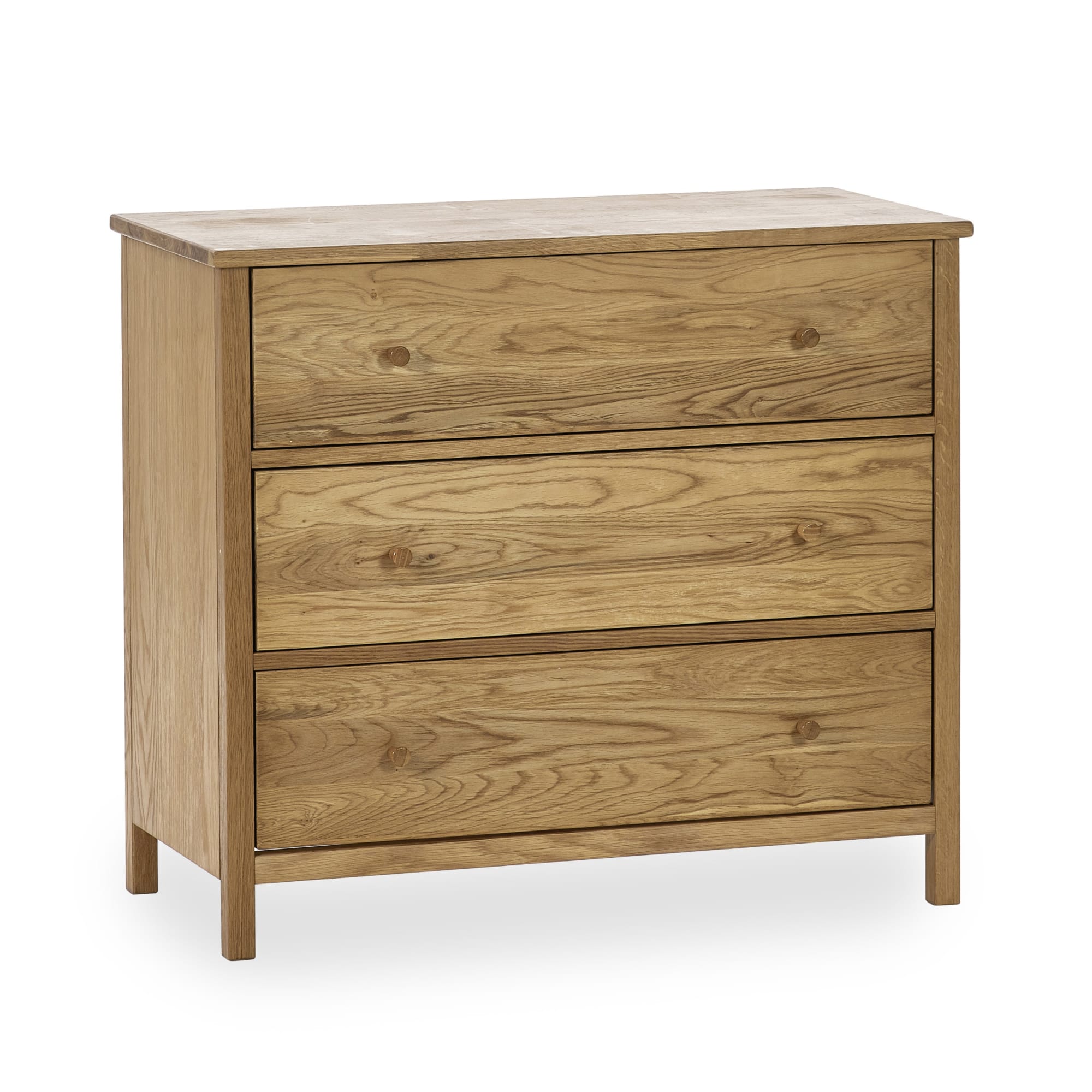Coxmoor 3 Drawer Chest - Oak