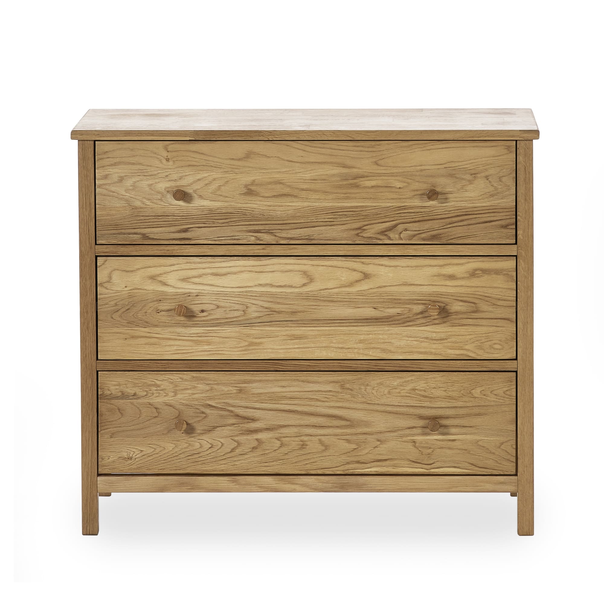 Coxmoor 3 Drawer Chest - Oak