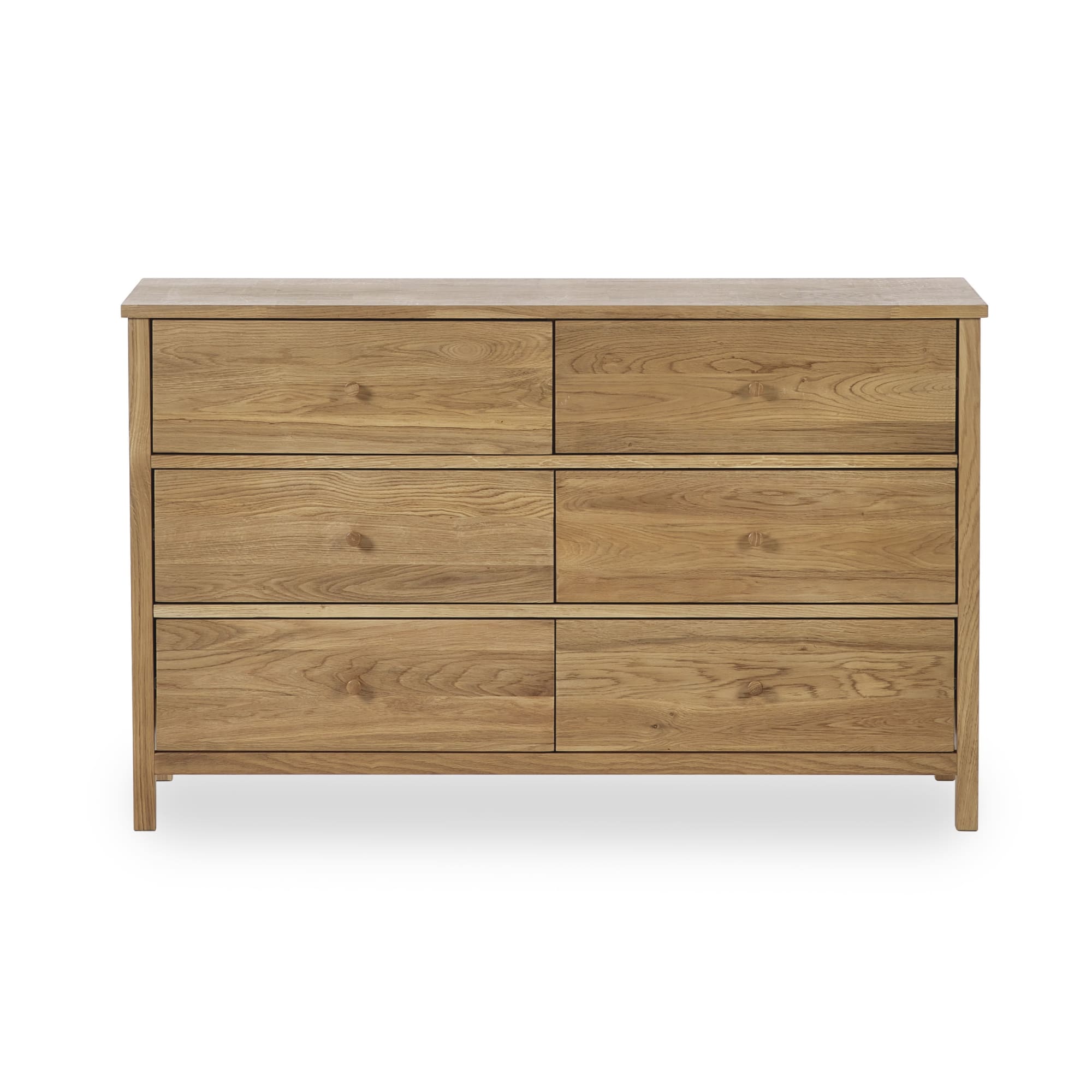 Coxmoor 6 Drawer Chest - Oak