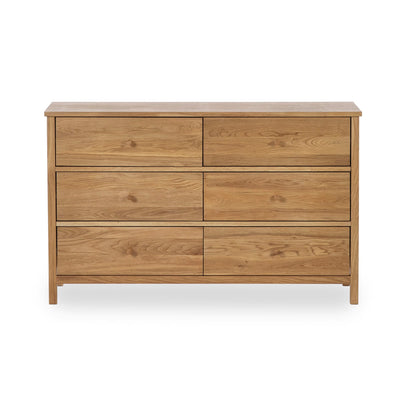 Coxmoor 6 Drawer Chest - Oak