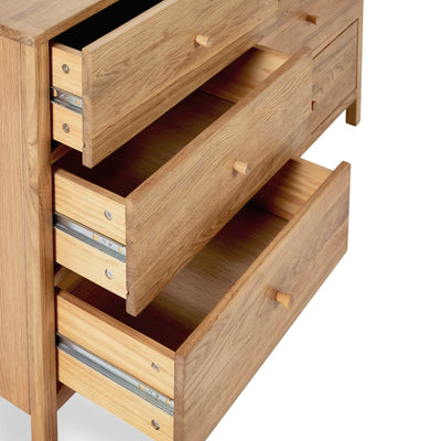 Coxmoor 6 Drawer Chest - Oak