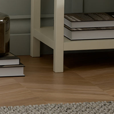 Coxmoor 1 Drawer - Ivory and Oak