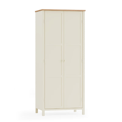 Coxmoor Wardrobe - Ivory and Oak