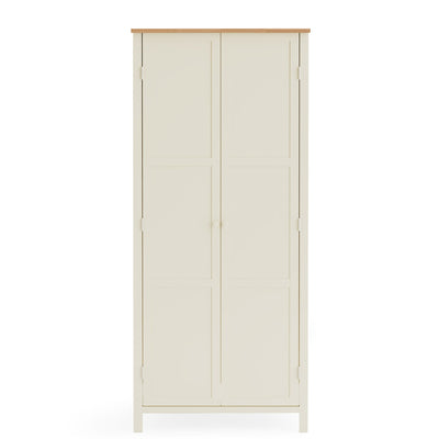 Coxmoor Wardrobe - Ivory and Oak