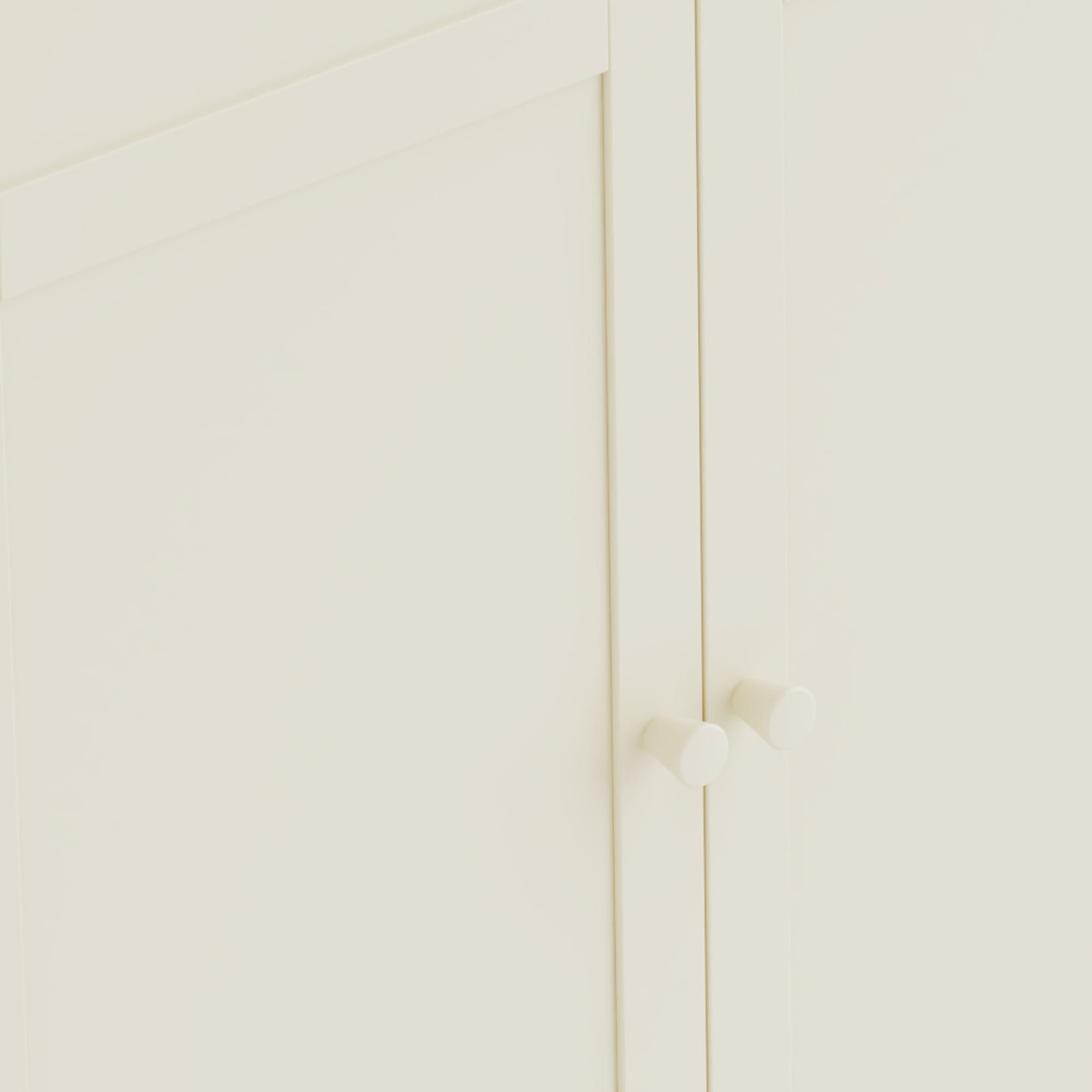 Coxmoor Wardrobe - Ivory and Oak