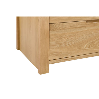 Curve 6 Drawer Wide Chest