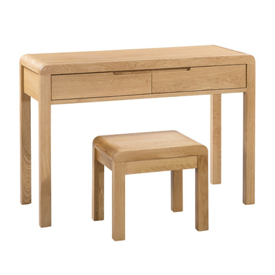 Curve 2 Drawer Dressing Table & Stool