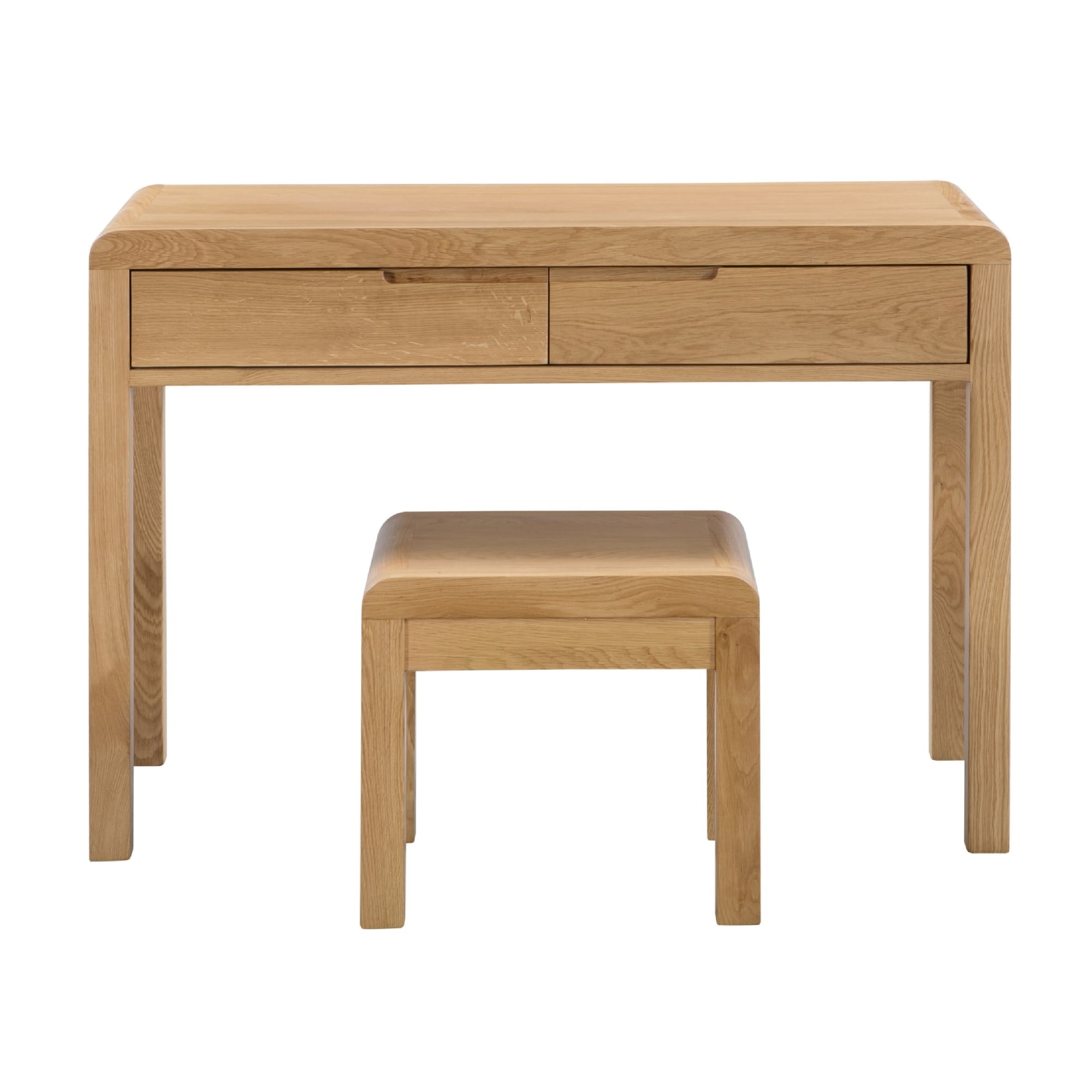 Curve 2 Drawer Dressing Table & Stool