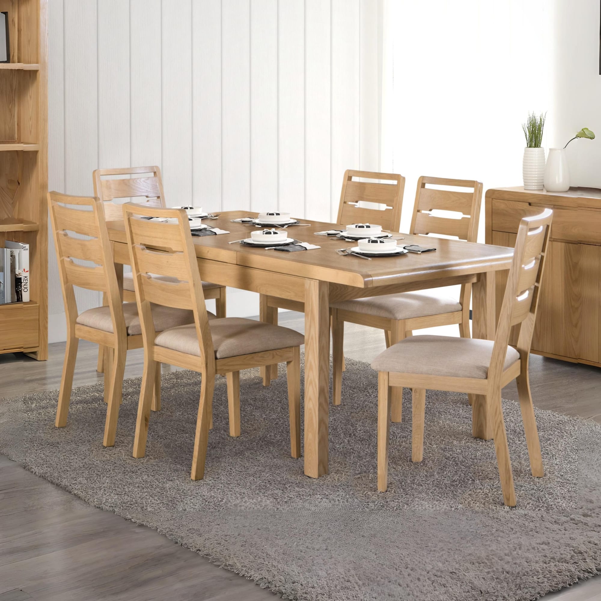 Set Of 2 Curve Dining Chairs